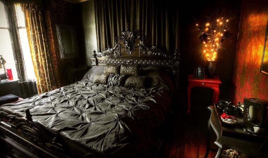кровать в стиле смерть